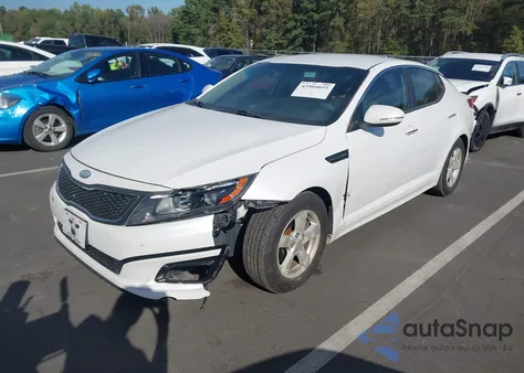 2015 Kia Optima Lx z USA, uszkodzony, nr VIN KNAGM4A79F5646765